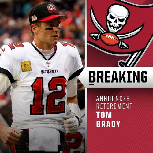 汤姆布雷迪再次宣布退役